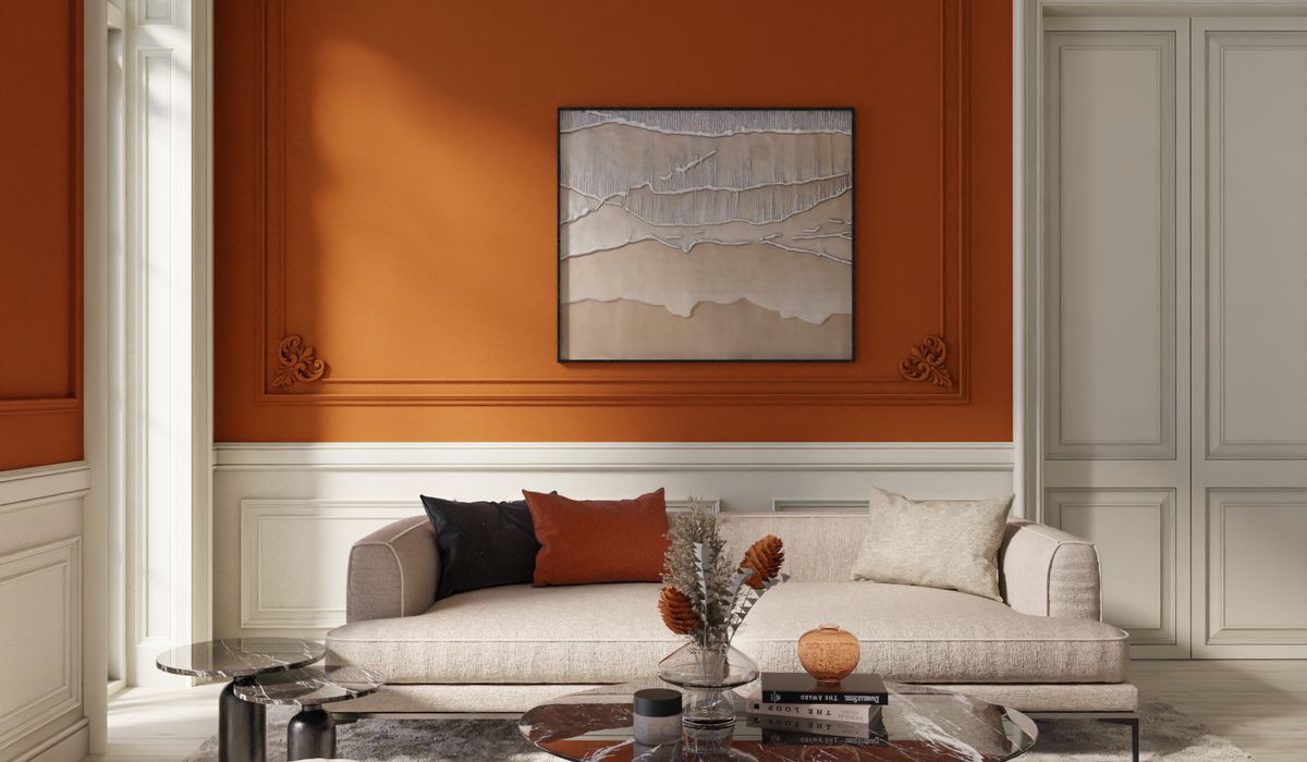 Colour Drenching Small Rooms with Earthy Paint Shades